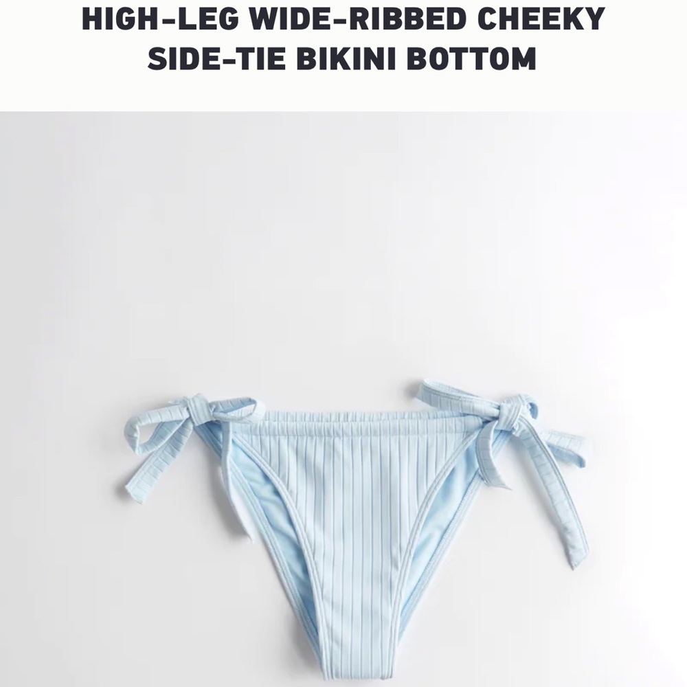 NWT High Leg bikini bottom